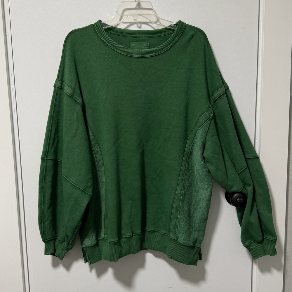 Aerie Brand | Oversized Green Sweatshirt | Size Small